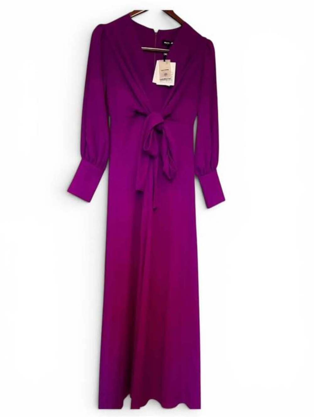 New Elegant Purple Women's long Dress (M)
